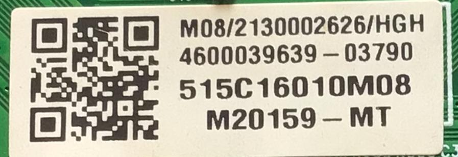 KIT DE TARJETAS PARA TV ONN·ROKU TV 4K SMART TV (43) / NUMERO DE PARTE MAIN MS16010-ZC01-01 / 515C16010M08 / 2E01413C0 / T-CON 6871L-1732B / 6870C-0805A / FUENTE TV3903-ZC02-01 / E021M487-A3 / E021M413-E3 / PANEL LC430EGQ-SMM3 / MODELO 100012584 - Imagen 3
